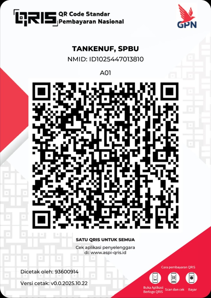 QRIS Tankenuf